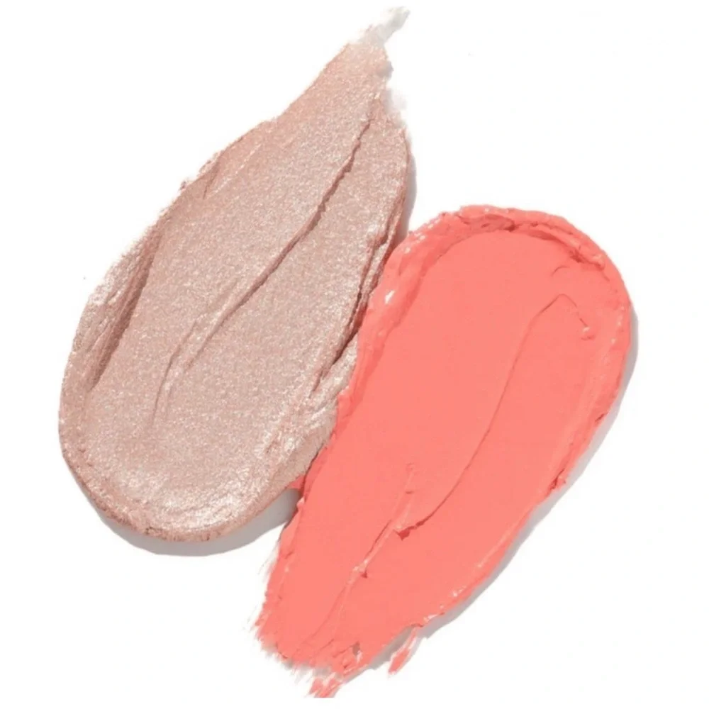 Wander Beauty On-The-Glow Blush & Illuminator Coral Rose / Nude Glow, Sealed